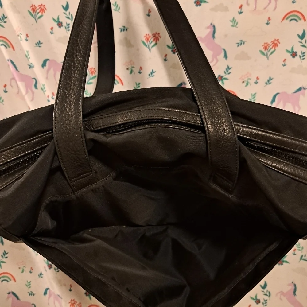 EUC Vintage 90s Fossil Black Business Casual School Padded Unisex Laptop Bag